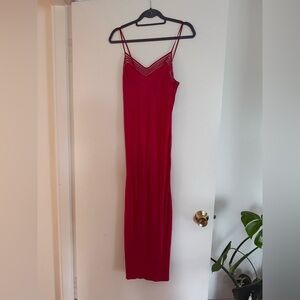 Vintage 100% Silk Victorias Secret Slip Dress Size XS